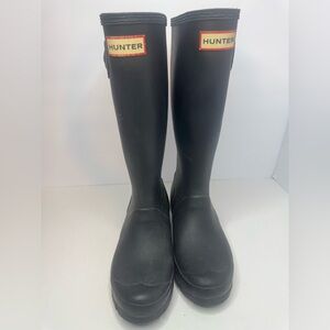 Hunter Classic Black Waterproof Boots Size EU36/5-6